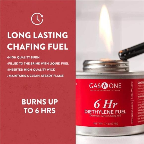 Alpha Living Large 33-Pcs Disposable Chaffing Buffet with-Covers, Utensils - Picture 6 of 7